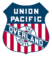 Union Pacific "Overland Route" shield herald