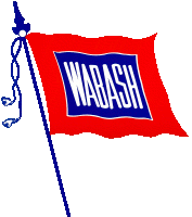 Wabash Ry. flag herald